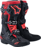 Alpinestars Tech 10 Boots - Black/Red