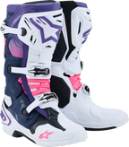 Tech 10 Boots - White/Violet/Navy/Pink Fluorescent - US 13 / EU 48 (1)