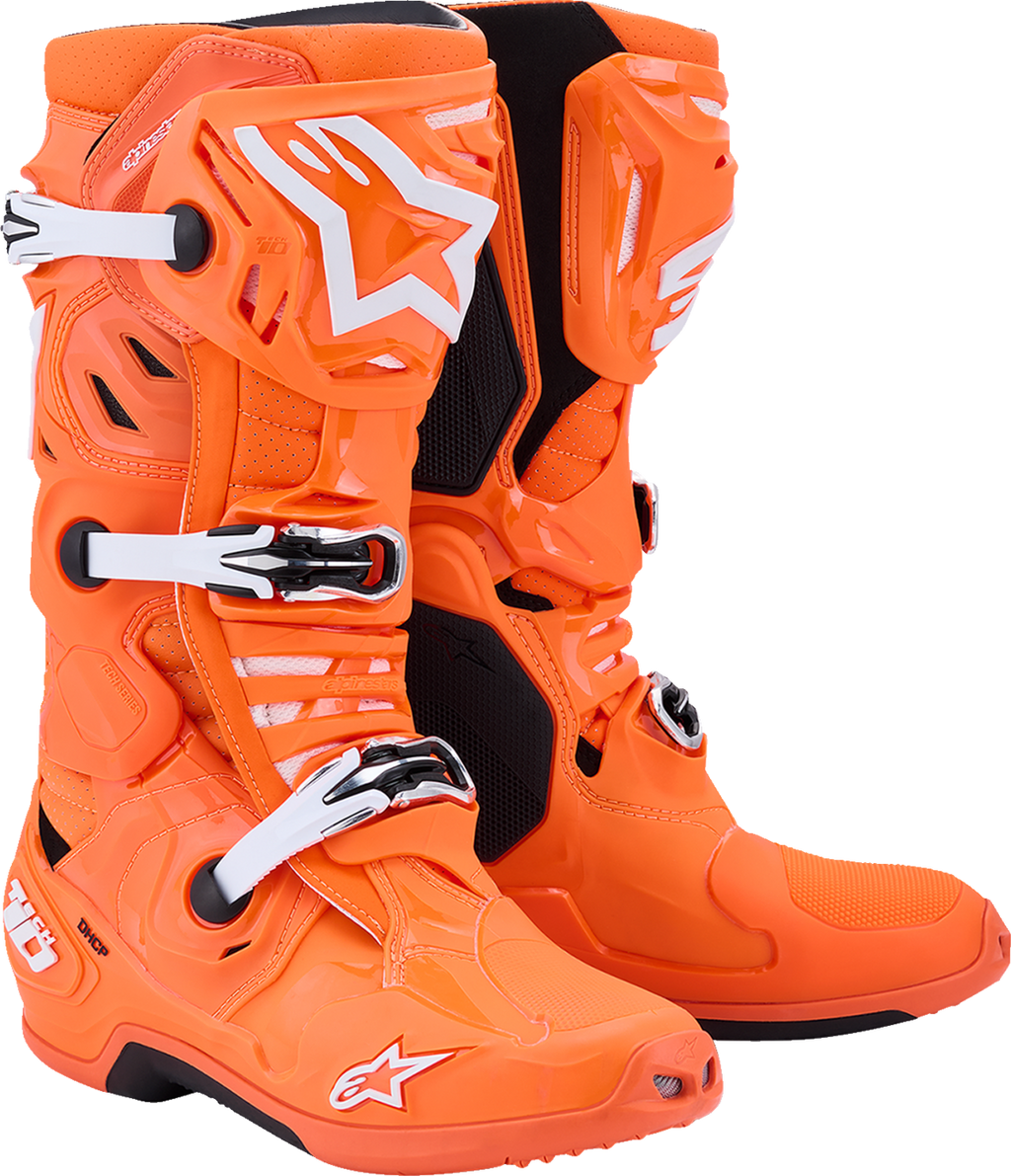 Tech 10 Supervented Boots - Fluorescent Orange/Black/White - US 7 / EU 40.5 (1)