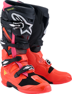 Tech 7 Boots - Black/Fluorescent Red/Fluorescent Pink - US 7 / EU 40.5 (1)