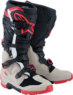 Tech 7 Enduro Boots - Black/Light Gray/Bright Red - US 12 (1)