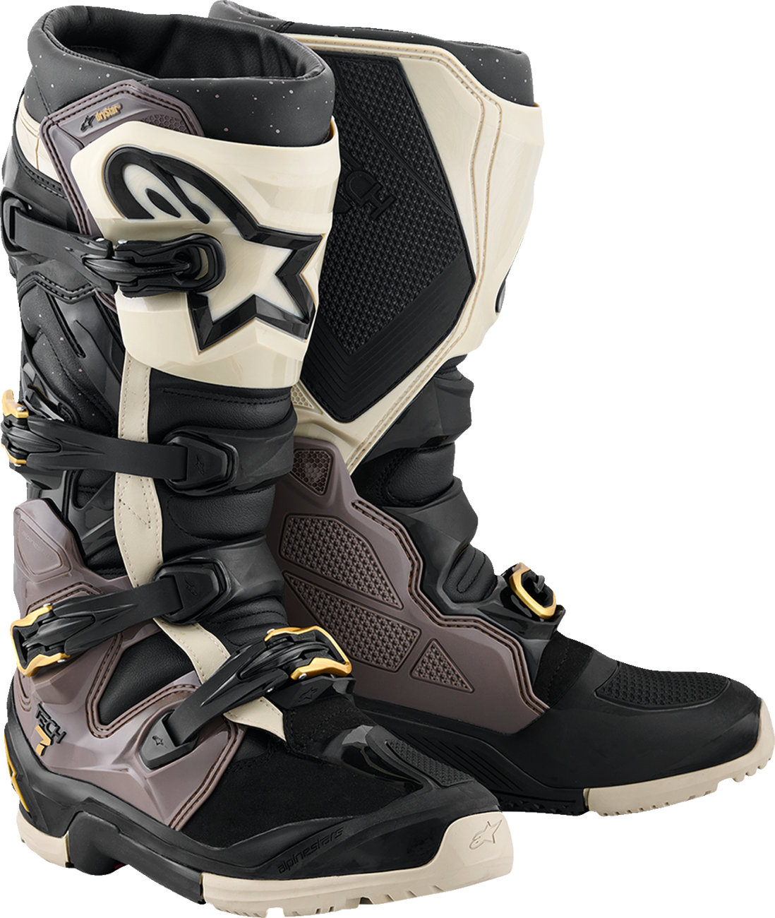 Alpinestars Tech 7 Enduro Drystar® Boots - Black/Dark Gray/Gold