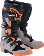 Alpinestars Tech 7 Enduro Boots - Black/Light Gray/Bright Red