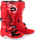 Youth Tech 7S Boots - Red - US 2 / EU 34 (1)
