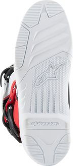 ALPINESTARS Youth Tech3S Boots - White/Black/Red - US 2 / EU 34
