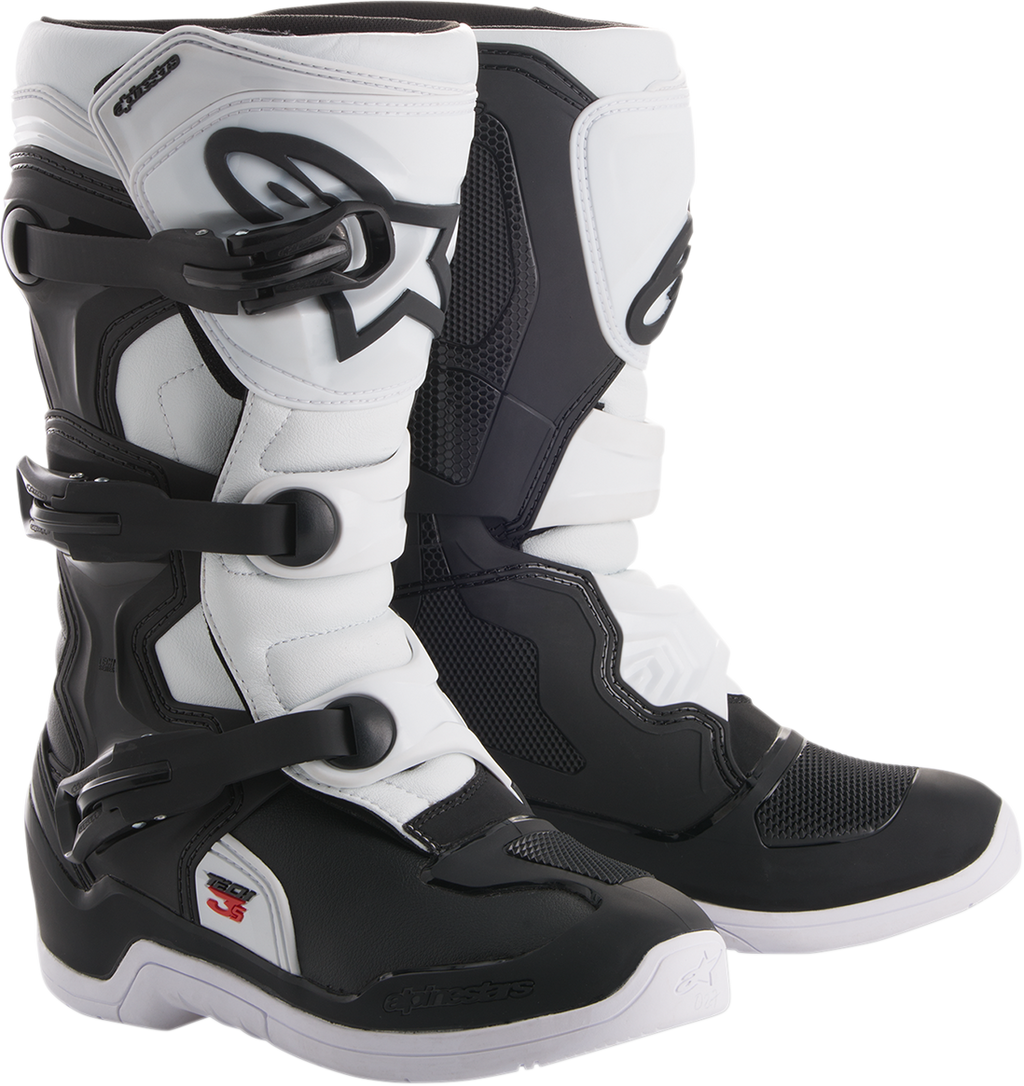 ALPINESTARS Youth Tech3S Boots - Orange/Blue/Yellow/Black - US 2 / EU 34