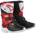 ALPINESTARS Kids Tech 3S Boots - Red/Black/White - US 10 / EU 28