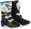 ALPINESTARS Kids Tech 3S Boots - White/Black/Blue - US 10 / EU 28