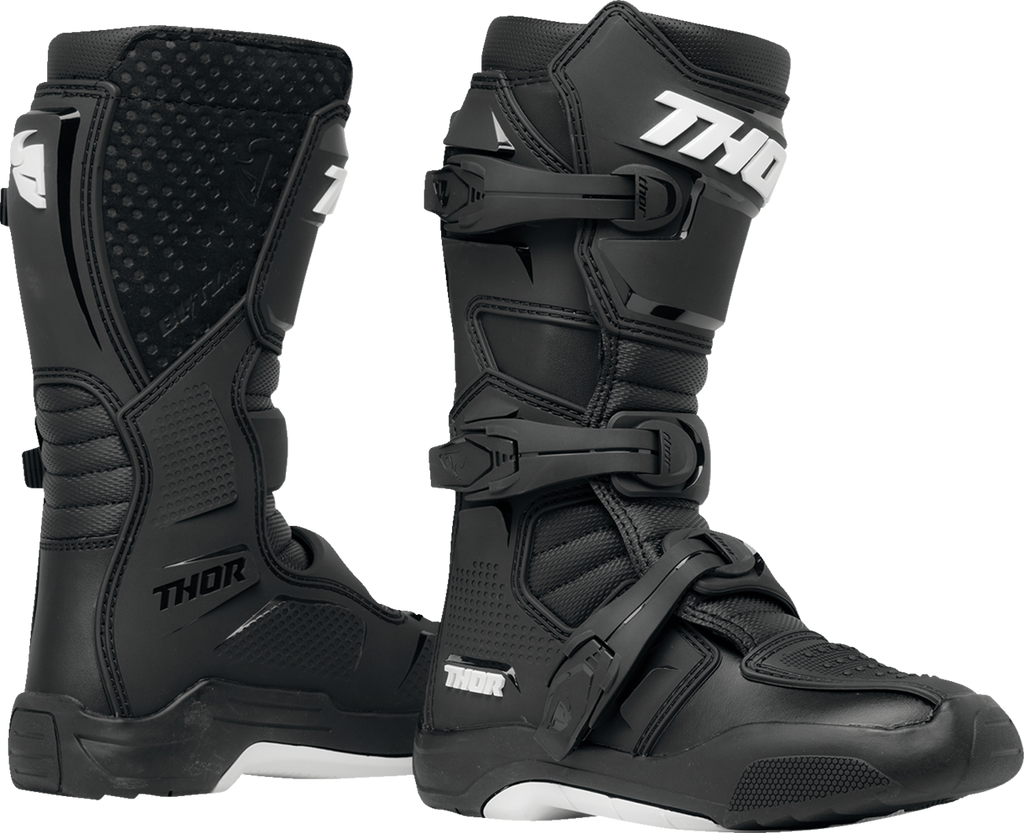 Thor Yth Blitz Xr Boots - Black/White
