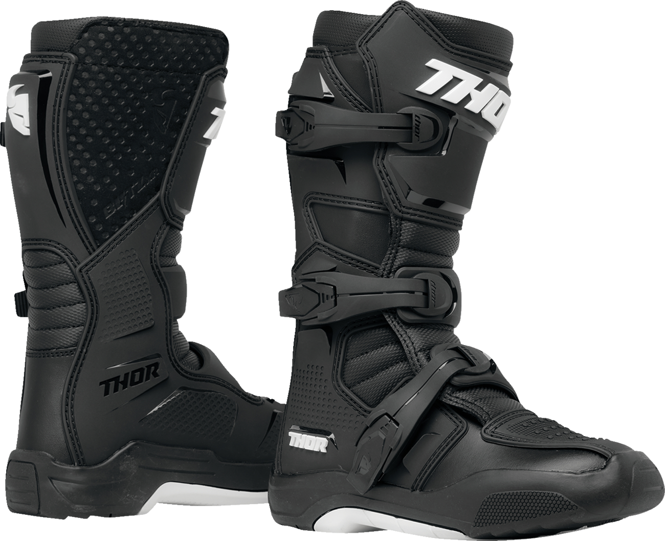 Thor Yth Blitz Xr Boots - Black/White