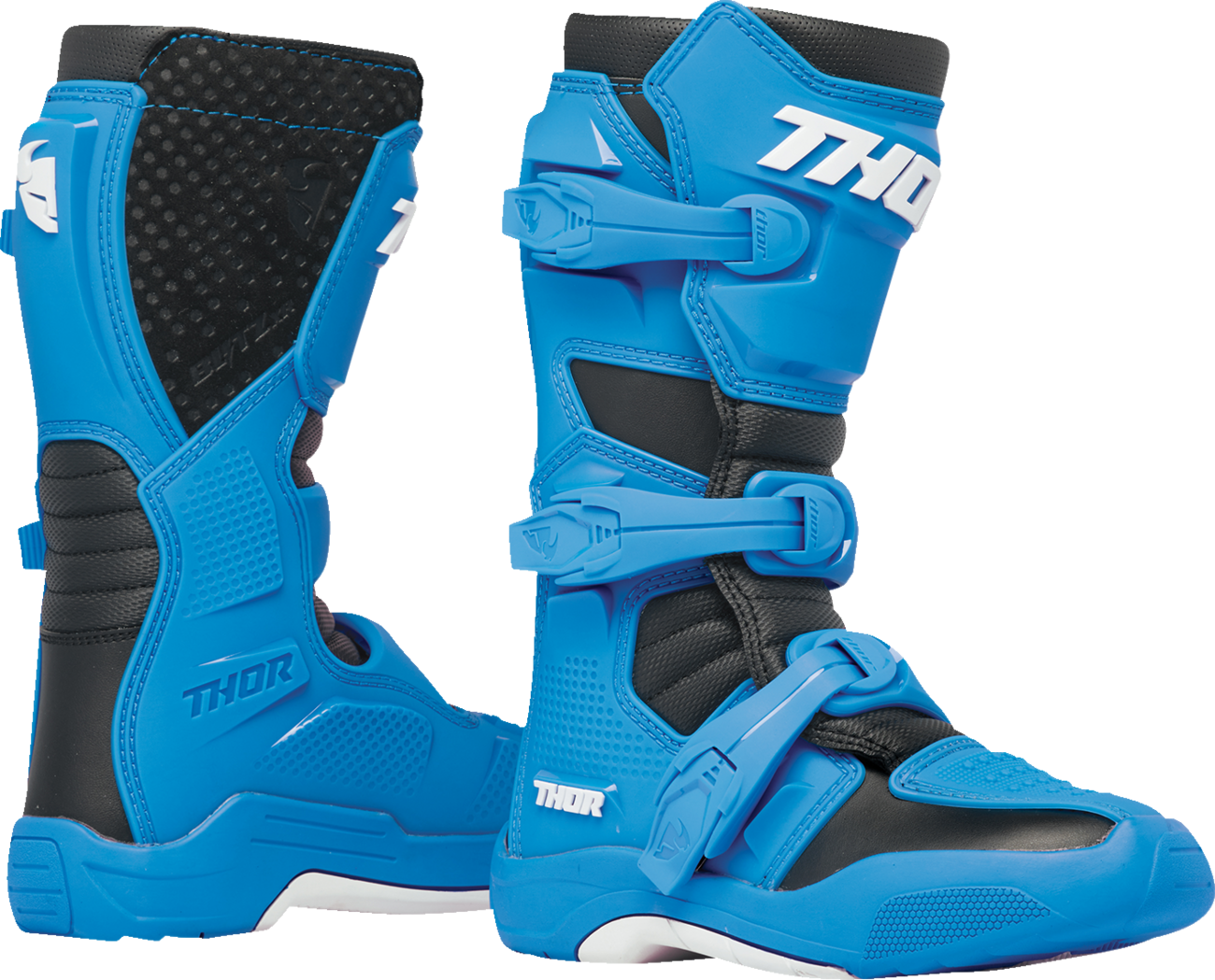 Thor Yth Blitz Xr Boots - Blue/Black