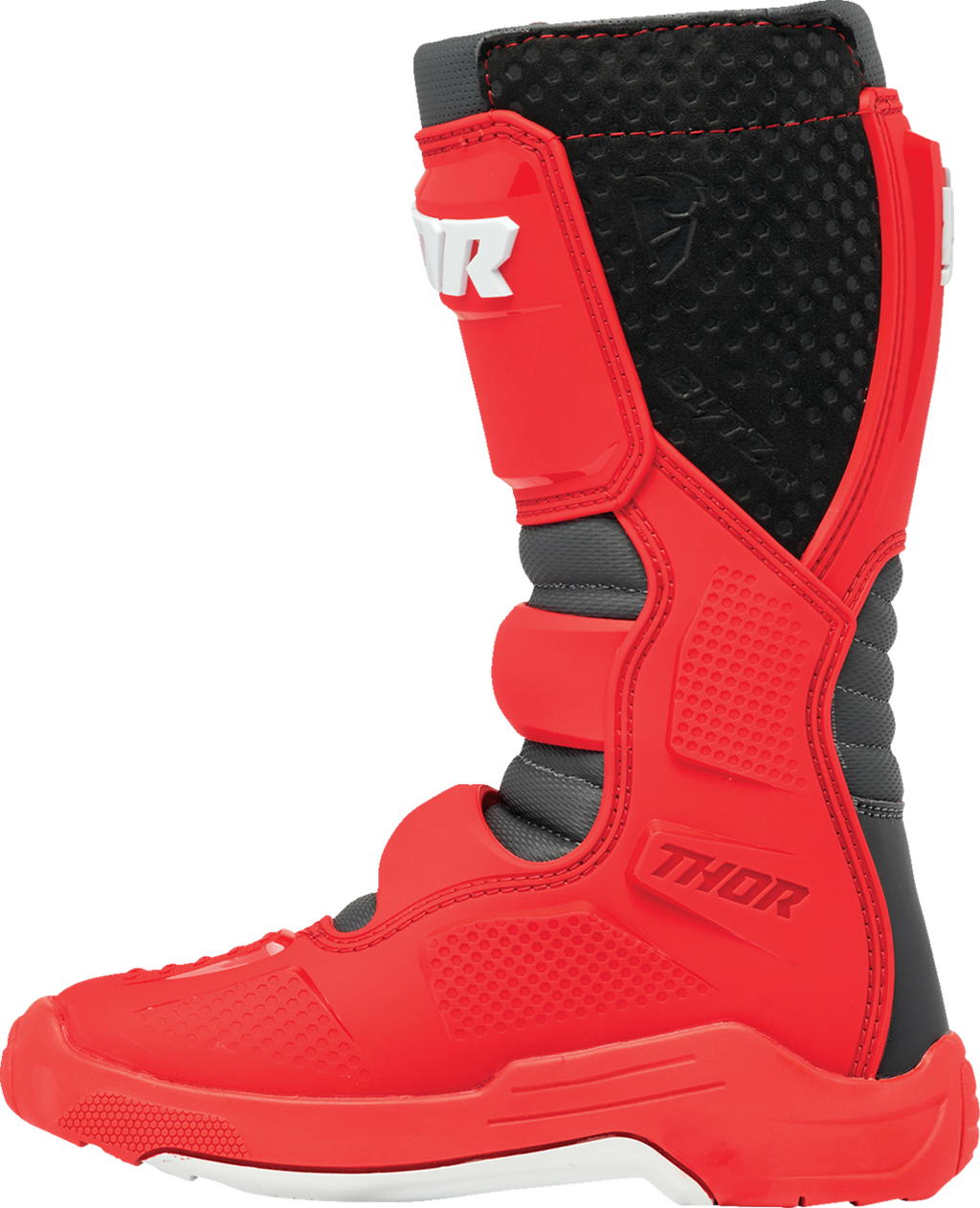 Thor Yth Blitz Xr Rd/ch Boots