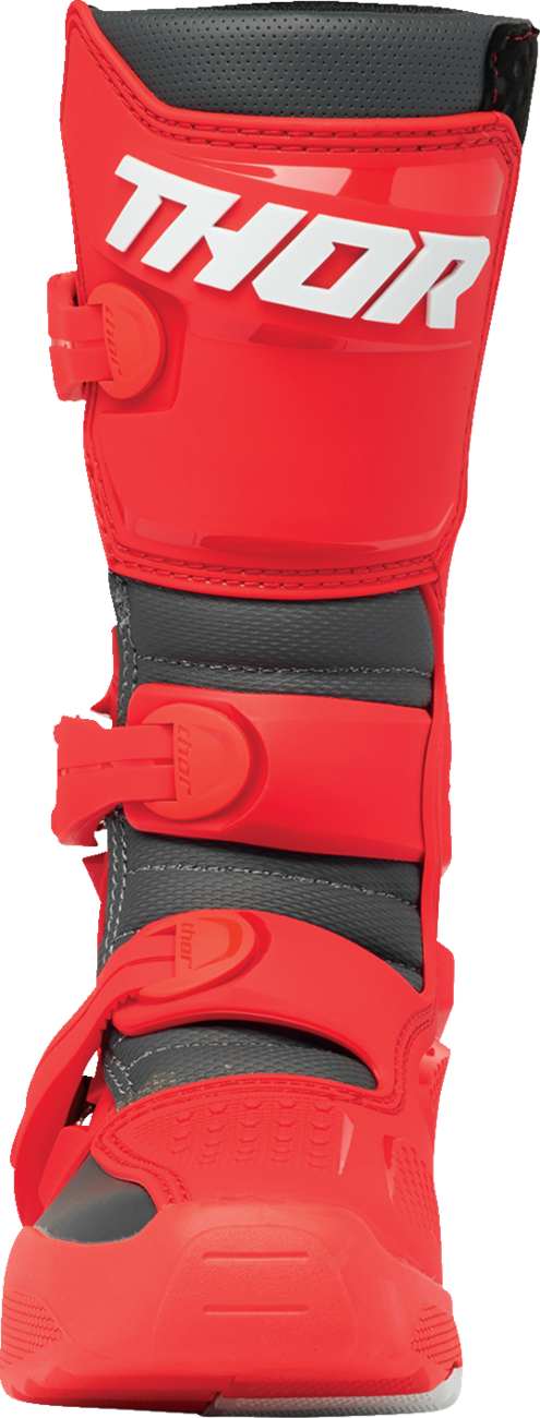 Thor Yth Blitz Xr Rd/ch Boots