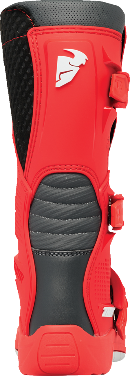 Thor Yth Blitz Xr Rd/ch Boots