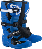 Alpinestars Youth Tech 7S Boots - Blue/Black/White