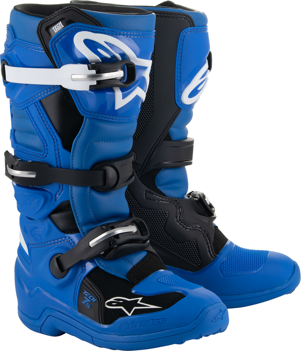 Youth Tech 7S Boots - Blue/Black/White - US 3 / EU 35.5 (1)