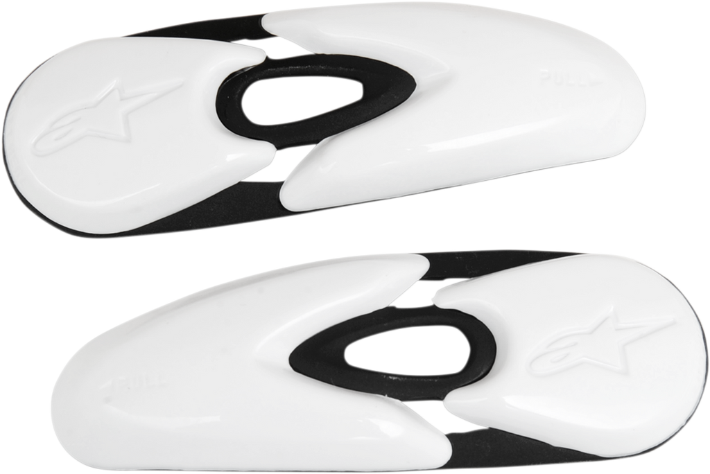 ALPINESTARS Toe Sliders - White