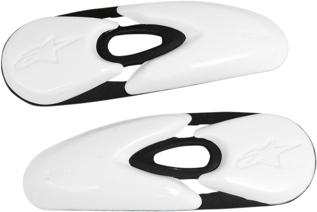 ALPINESTARS Toe Sliders - White