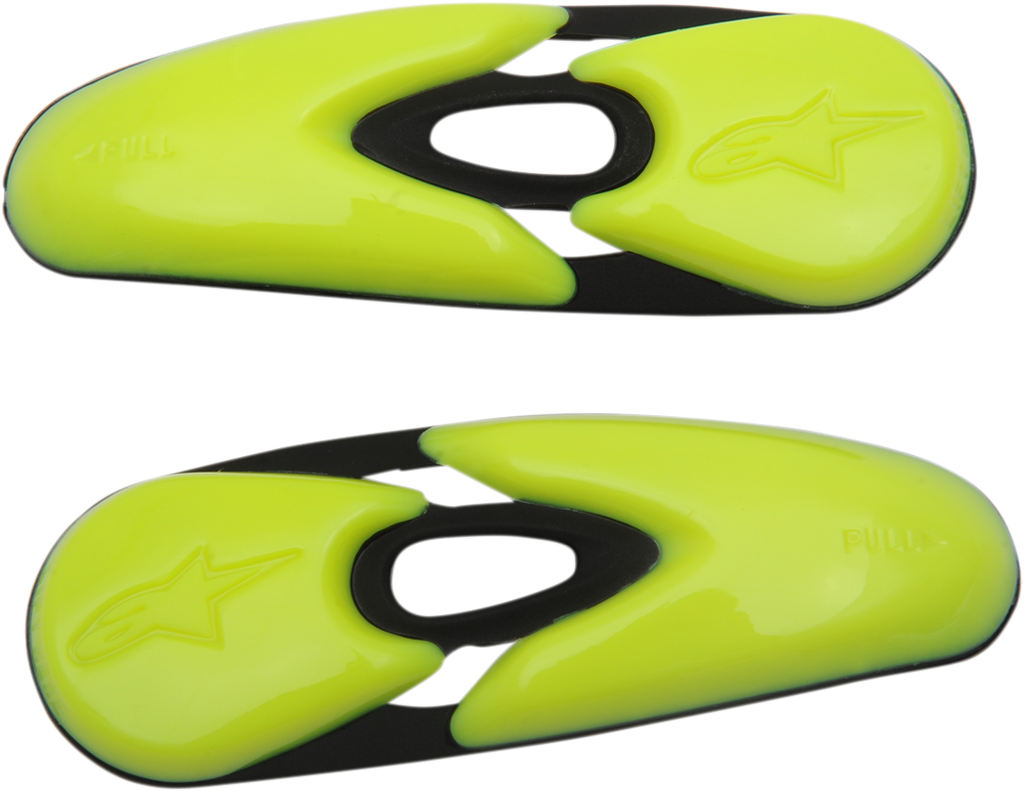 ALPINESTARS Toe Sliders - Black/Yellow