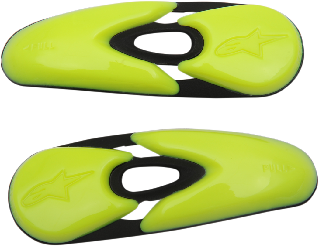 ALPINESTARS Toe Sliders - Black/Yellow