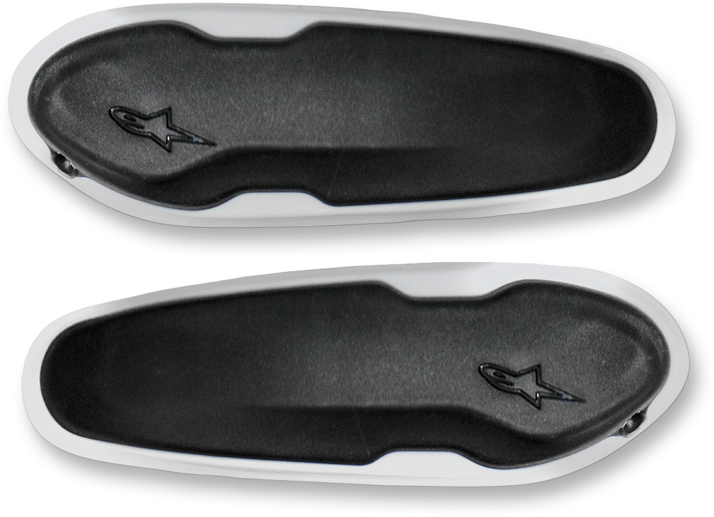 ALPINESTARS Toe Sliders - SMX Plus - White/Black
