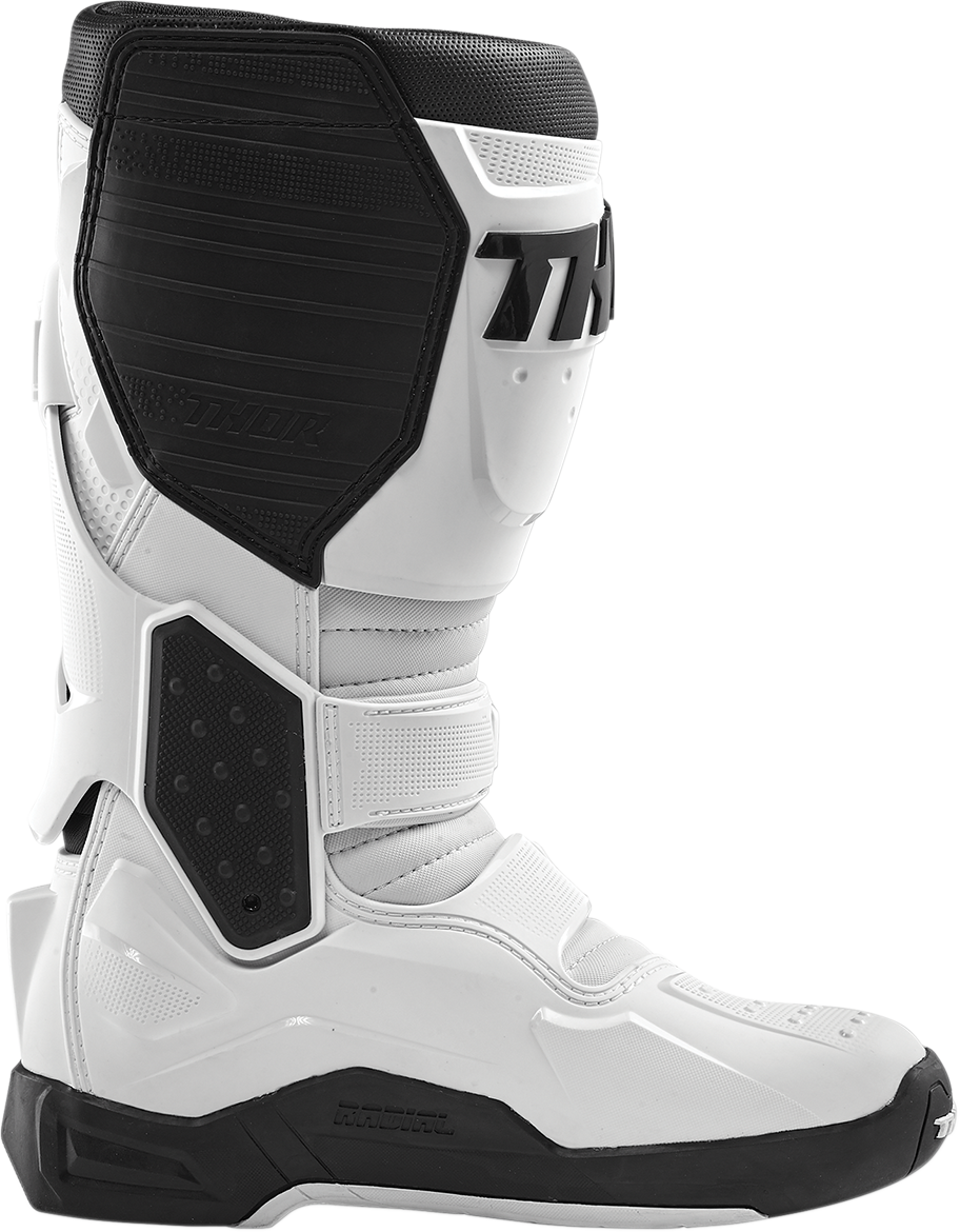 Thor Outslradial Boots - Black/White