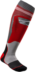 ALPINESTARS MX Plus 1 Socks - Red/Gray - Small/Medium
