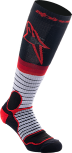 ALPINESTARS MX Pro Socks - Black/Red/Gray - Medium