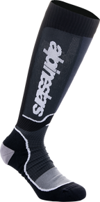 ALPINESTARS MX Plus Socks - Black/Gray/Yellow - Medium