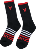 Thor Crew Socks - Black - Large/XL - 3 Pack