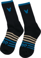 Thor Crew Socks - Black - Large/XL - 3 Pack
