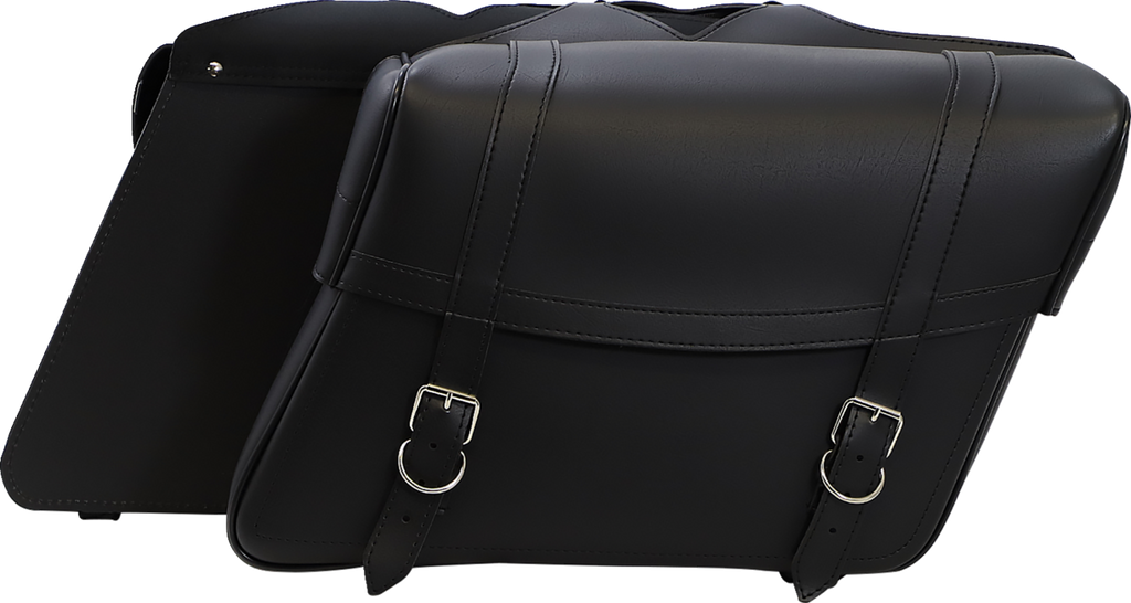 SADDLEMEN Highwayman Slant-style Saddlebags - Jumbo
