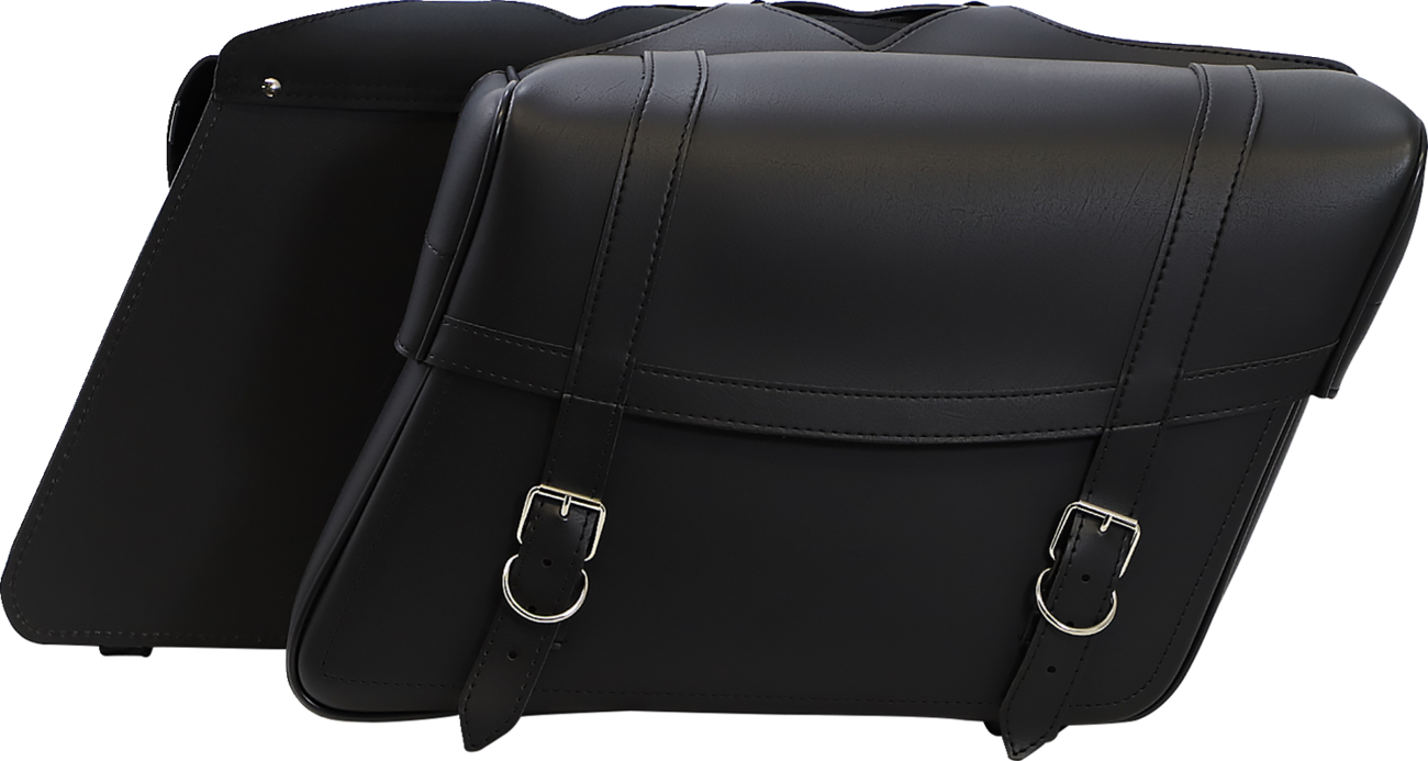 SADDLEMEN Highwayman Slant-style Saddlebags - Jumbo