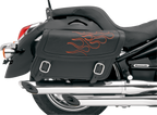 SADDLEMEN Flame Saddlebag - Orange - Large