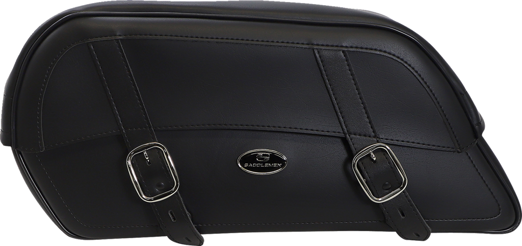 SADDLEMEN Drifter™ Slant Saddlebags - Extra Jumbo
