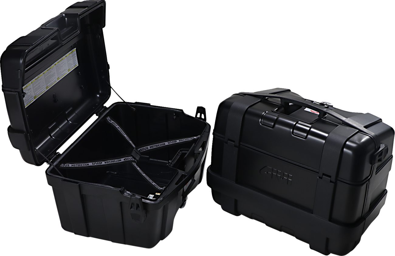GIVI Trekker Side or Top Case - Silver - 46 Liter