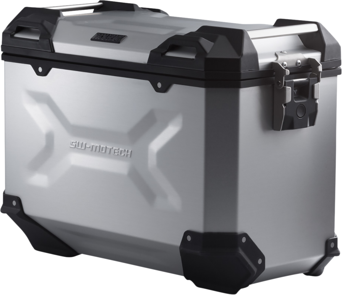 TRAX ADV Hard Case - 45 Liter - Silver - Right (1)