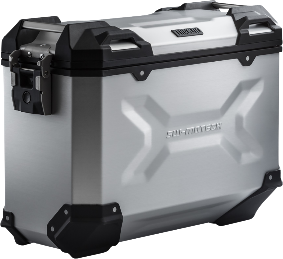 TRAX ADV Hard Case - 37 Liter - Silver - Left (1)