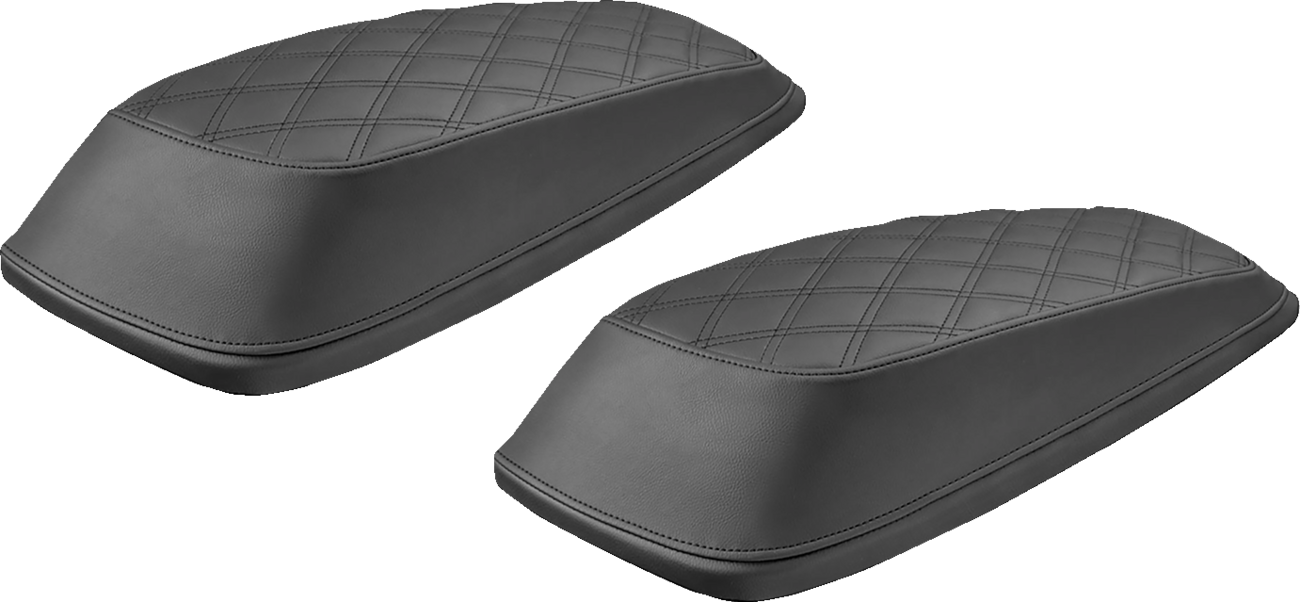 SADDLEMEN Saddlebag Covers - Lattice Stitch - FL '93-'13