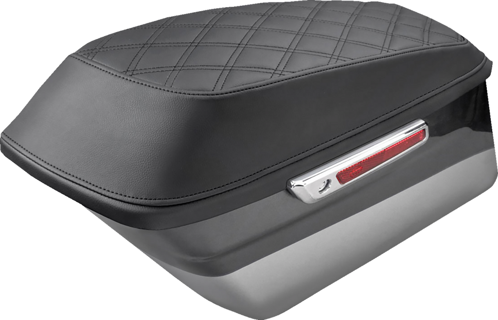 SADDLEMEN Saddlebag Covers - Lattice Stitch - FL '93-'13