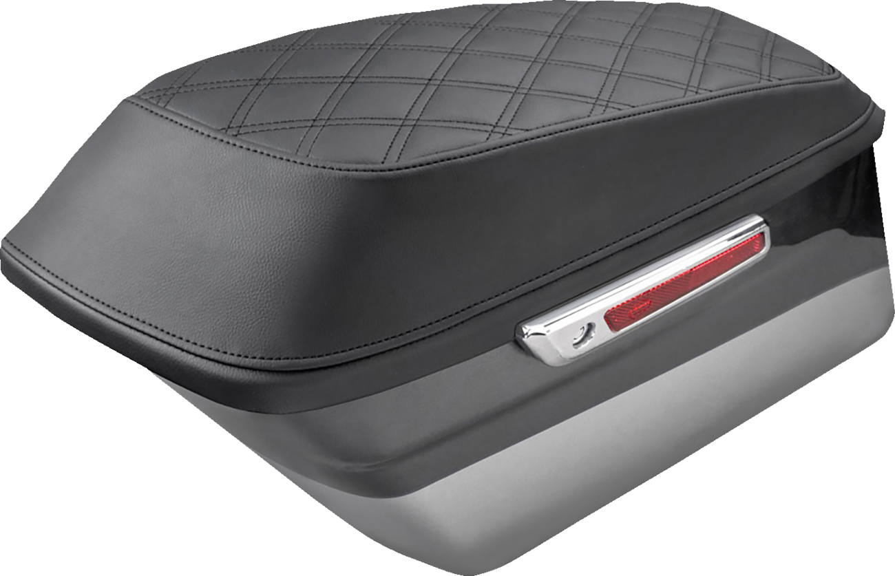 SADDLEMEN Saddlebag Covers - Lattice Stitch - FL '93-'13