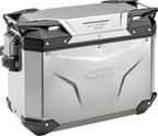 GIVI Outback Evo Side Case - Right - 48 Liter - Silver