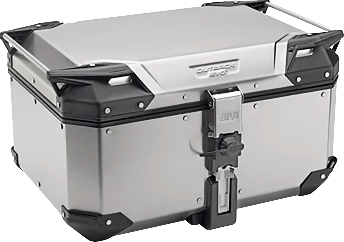 GIVI Outback Evo Top Case - 58 Liter - Silver
