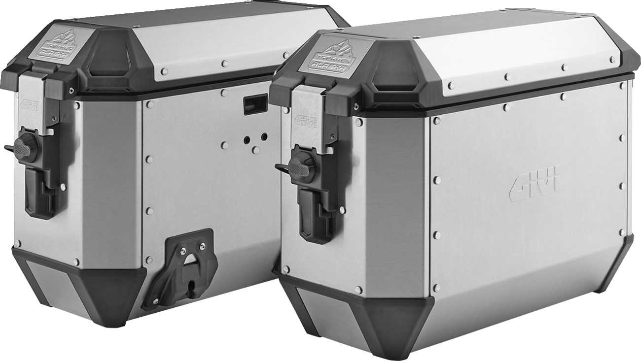 GIVI Alaska Side Cases - 36L - Silver