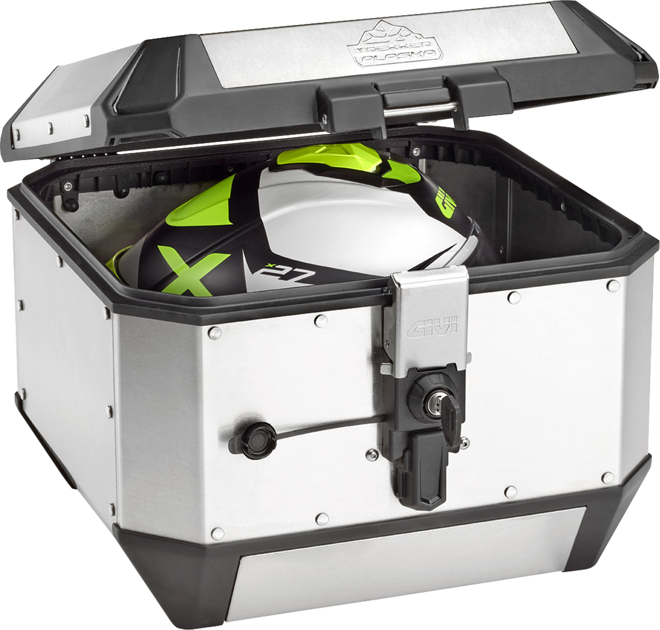 GIVI Alaska Side Case - 44L - Silver