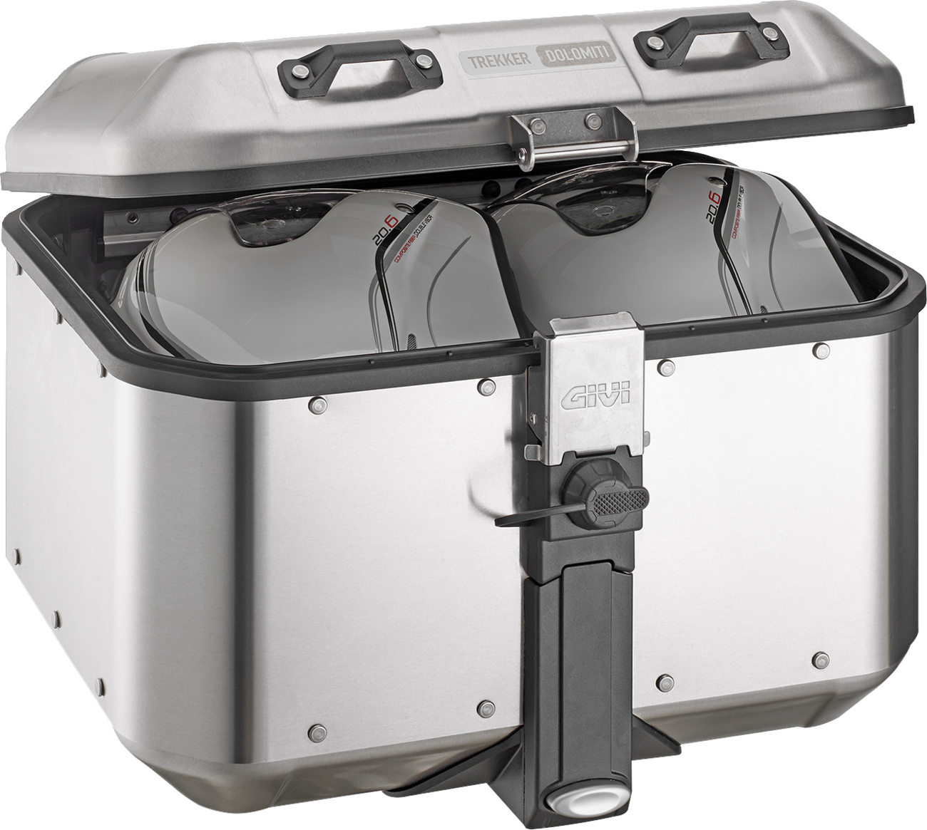 GIVI Dolomiti Monokey Top Case - 46L - Silver