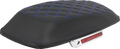 SADDLEMEN Saddlebag Lid Covers - Lattice - Blue Stitch - FLH/FLT '14-'25