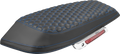 SADDLEMEN Saddlebag Lid Covers - Honeycomb - Blue Stitch - FLH/FLT '23-'25