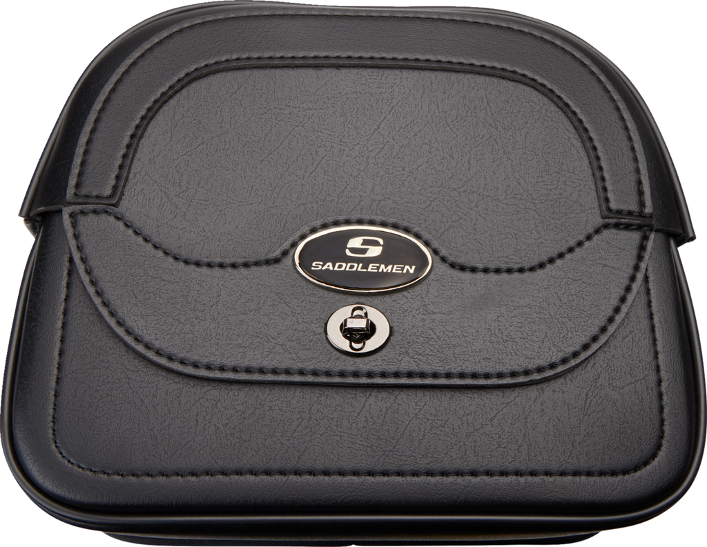 SADDLEMEN Large Cruis'n™ Sissy Bar Bag - Black