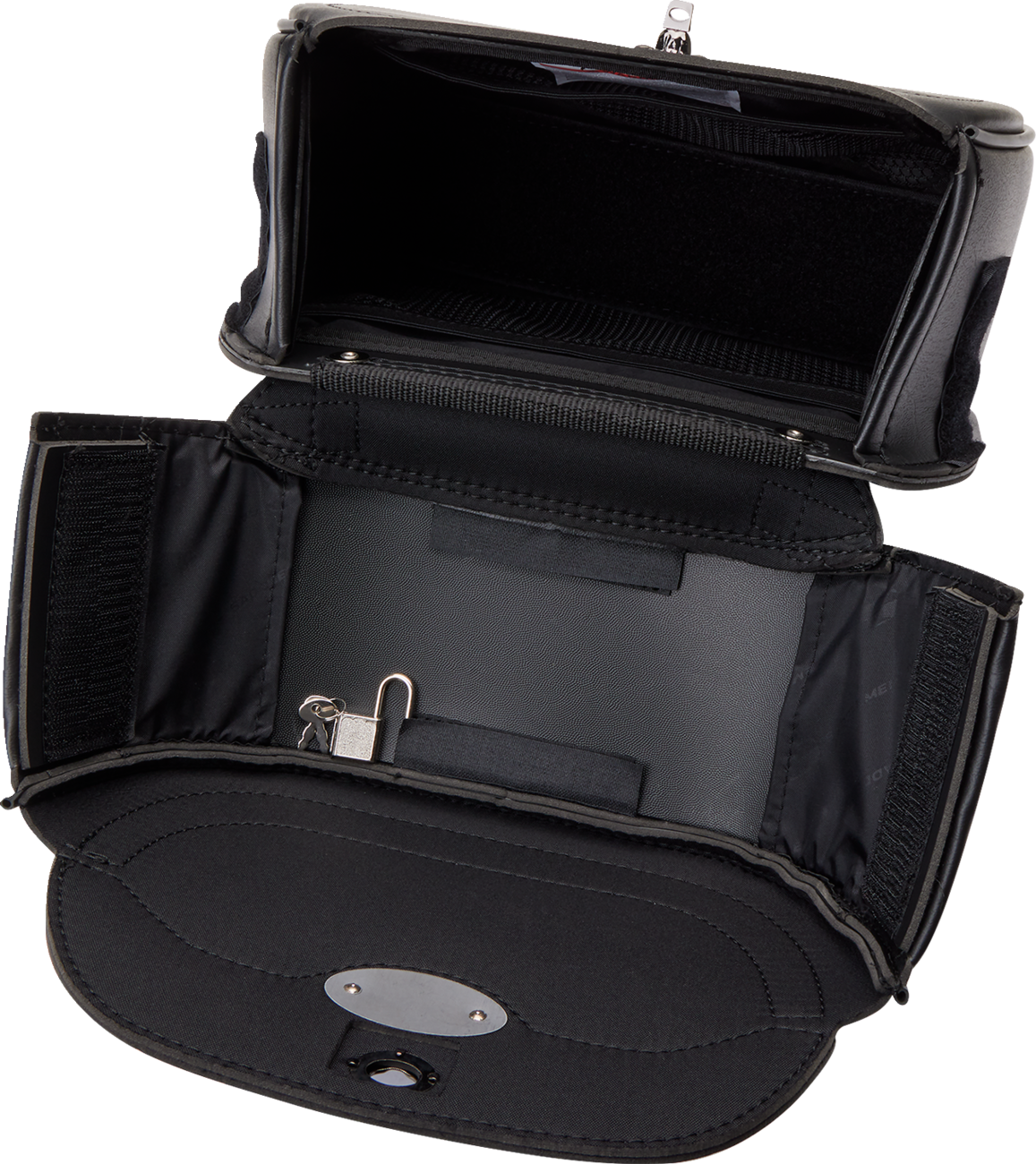 SADDLEMEN Large Cruis'n™ Sissy Bar Bag - Black